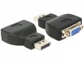 Obrázok pre výrobcu Delock adaptér Displayport 1.1 samec > VGA samice černý