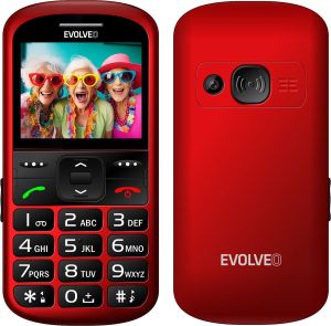 Obrázok pre výrobcu EVOLVEO EasyPhone XS, mobilní telefon pro seniory, červený