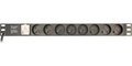 Obrázok pre výrobcu GEMBIRD Power distribution unit PDU 8 French sockets 1U 16A C14 plug 3m cable