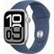 Obrázok pre výrobcu Apple Watch Series 10 GPS + Cellular 42mm Silver Aluminium Case with Denim Sport Band - S/M