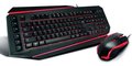 Obrázok pre výrobcu Crono CM637 - set herní klávesnice a myši, CZ / SK, USB, černá / červená