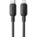 Obrázok pre výrobcu Baseus Rychlonabíjecí kabel Silky USB-C/Lightning 1m 20W černý