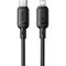 Obrázok pre výrobcu Baseus Rychlonabíjecí kabel Silky USB-C/Lightning 1m 20W černý