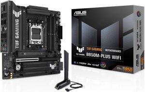 Obrázok pre výrobcu ASUS TUF GAMING B850M-PLUS WIFI soc AM5 DDR5 B850 mATX HDMI DP