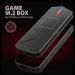 Obrázok pre výrobcu AXAGON EEM2-GAM, USB-C 10Gbps - NVMe & SATA SSD GAME M.2 box, bezšroubkový