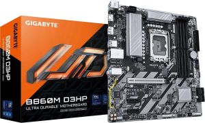 Obrázok pre výrobcu GIGABYTE MB Sc LGA1851 B860M D3HP, Intel B860, 4xDDR5, 1xDP, 1xHDMI, mATX