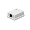 Obrázok pre výrobcu Netrack zásuvka kompletná na omietku  1xRJ45 8p8c UTP cat 6. LSA