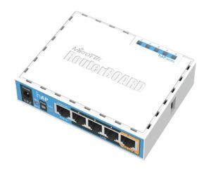 Obrázok pre výrobcu Mikrotik RB951Ui-2nD,650MHz, hAP, 5xLAN, 2,4GHZ