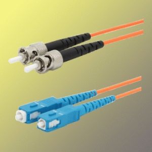 Obrázok pre výrobcu Optický patchkabel duplex ST-SC, 50/125 um MM, 1m