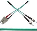 Obrázok pre výrobcu Optický patch kabel duplex SC-ST 50/125 MM 1m OM3