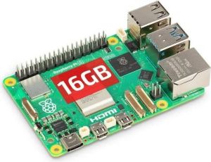Obrázok pre výrobcu PC Raspberry Pi 5, 16GB/WiFi/BT/1000Mbps