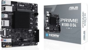 Obrázok pre výrobcu ASUS PRIME N100I-D D4-CSM, Intel® Processor N100, 1xDDR4, 1xHDMI, 1xDP, 1xVGA, Mini-ITX