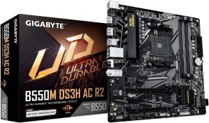 Obrázok pre výrobcu GIGABYTE B550M DS3H AC R2 /AM4/mATX