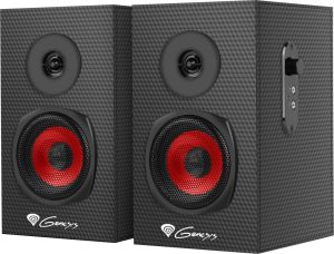 Obrázok pre výrobcu Reproduktory 2.0 20W GENESIS HELIUM 200, 1x jack 3,5mm, dřevo