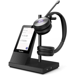 Obrázok pre výrobcu Yealink WH66 Dual DECT základna s dotykovým LCD a s náhlavní soupravou na obě uši pro Teams