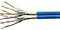 Obrázok pre výrobcu Kabel F/FTP Cat.6a 500 MHz 2x(4x2xAWG23),LS0H modrý,Dca,500m