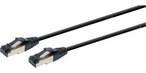 Obrázok pre výrobcu Gembird patch kábel FTP Cat.8 LSZH, prémiový, 0,25 m, vodič meď, čierny