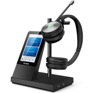 Obrázok pre výrobcu Yealink WH66 Dual DECT základna s dotykovým LCD a s náhlavní soupravou na obě uši