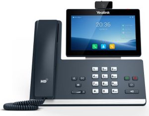 Obrázok pre výrobcu Yealink SIP-T58W SIP telefon s kamerou, Android, PoE, 7" bar. dot. LCD, GigE