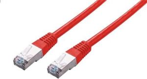 Obrázok pre výrobcu Kabel C-TECH patchcord Cat5e, FTP, červený, 1m