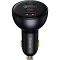 Obrázok pre výrobcu Baseus nabíječka do auta 1x USB-A 2x USB-C Quick Charge 5 160W šedá + kabel USB-C