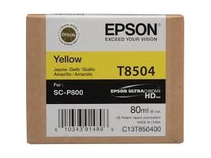 Obrázok pre výrobcu Epson Singlepack Photo Yellow T850400 UltraChrome HD ink 80ml