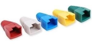 Obrázok pre výrobcu kryt na mod.konektor RJ45 - šedá, (100ks)