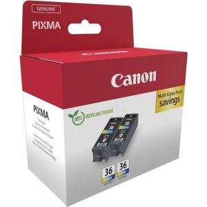 Obrázok pre výrobcu Canon CLI-36 Twin pack/ barevná