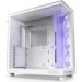 Obrázok pre výrobcu NZXT skříň H6 Flow RGB dvoukomorová / MidT / 3x120mm RGB fan / 2xUSB 3.2 / USB-C / prosklená / bílá