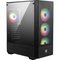 Obrázok pre výrobcu MSI skříň MAG FORGE 112R/ bez zdroje/ levé temperované sklo/ 4x 120 mm A-RGB fan/ 2x USB3.0/ černá