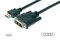 Obrázok pre výrobcu Digitus HDMI/A na DVI připojovací kabel, 2x stíněný, 2M , černý