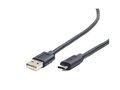 Obrázok pre výrobcu Gembird USB 2.0 kábel to type-C (AM/CM), 1m, čierny