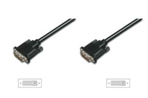 Obrázok pre výrobcu Digitus připojovací kabel DVI-D(24+1), Stíněný, DualLink, Černý, 2m