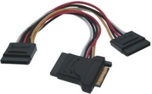 Obrázok pre výrobcu PremiumCord Napájecí kabel k HDD Serial ATA 3xF/1xM 16cm