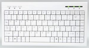 Obrázok pre výrobcu AMEI Keyboard AM-K2001W CZECH Slim Mini Multimedia