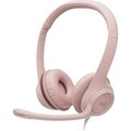 Obrázok pre výrobcu LOGITECH H390 Headset on-ear wired USB-A rose