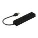 Obrázok pre výrobcu i-tec USB HUB ADVANCE/ 3 porty/ USB 3.0/ Gigabit Ethernet adaptér (RJ45)/ slim/ černý