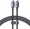 Obrázok pre výrobcu Baseus CAJY000601 Crystal Shine Series Datový Kabel USB-C - USB-C 100W 1,2m Black