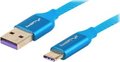 Obrázok pre výrobcu LANBERG CA-USBO-21CU-0005-BL Lanberg Premium cable USB-C(M)->A(M) 2.0 0.5M Blue