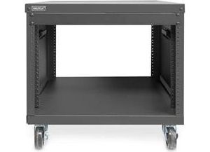 Obrázok pre výrobcu DIGITUS DN-48000 Mobilní Síťový stojan 8U, univerzální, 420x507x460mm, barva černá (RAL 9005)