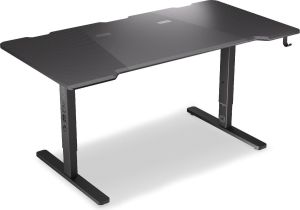 Obrázok pre výrobcu ENDORFY herný stôl Atlas L / 150cm x 78cm / nosnosť 80 kg / priestor na kabeláž / čierny