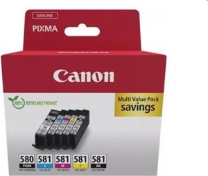 Obrázok pre výrobcu Canon cartridge PGI-580PGBk + CLI-581BK/C/M/Y multipack