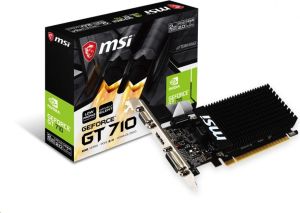 Obrázok pre výrobcu MSI GeForce GT 710 2GD3H LP, 2G DDR3, 1xHDMI, 1xVGA, 1xDVI