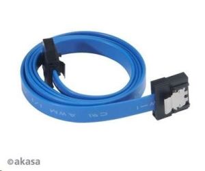 Obrázok pre výrobcu AKASA - Proslim 6Gb/s SATA3 kabel - 15 cm - modrý