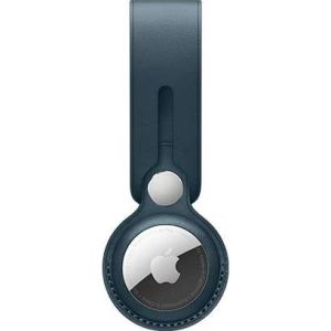 Obrázok pre výrobcu Apple AirTag Leather Loop - Baltic Blue