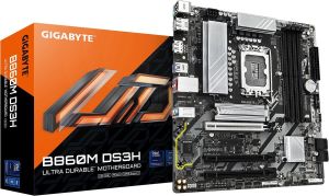 Obrázok pre výrobcu GIGABYTE MB Sc LGA1851 B860M DS3H, Intel B860, 4xDDR5, 2xDP, 1xHDMI, mATX