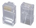 Obrázok pre výrobcu Konektor RJ45 CAT6 UTP 8p8c pro drát,100ks