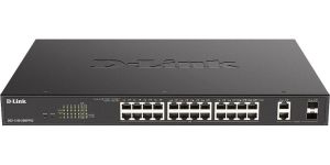 Obrázok pre výrobcu D-Link 26-Port PoE+ Gigabit Smart Managed Switch