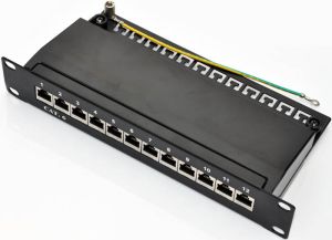 Obrázok pre výrobcu Patch panel 10" STP cat.6 12portů