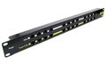 Obrázok pre výrobcu POE pasiv. Patch panel 19" UTP cat.5 12p 1U Black